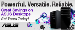 Great savings on ASUS desktops