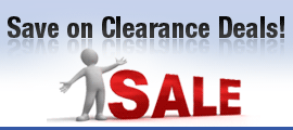 Save on clearance deals!