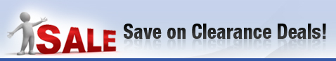 Save on clearance deals!