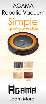 AGAMA Robotic Vacuum. Simple Quality with Style