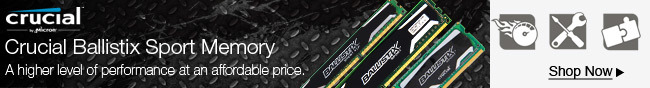 Crucial Ballistix Sport Memory