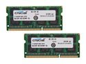 Crucial 16GB (2 x 8G) 204-Pin DDR3 SO-DIMM DDR3L 1600 (PC3L 12800) Laptop Memory