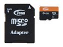 Team 64GB microSDXC Flash Card Model TUSDX64GUHS03