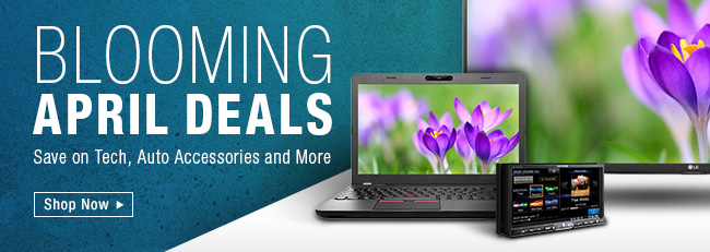 BLOOMING APRIL DEALS