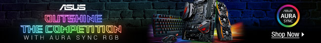 ASUS - OUTSHINE THE COMPETITION WITH AURA SYNC RGB