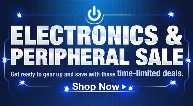 Electronics & Peripheral Sale