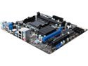 MSI 760GMA-P34 (FX) AMD 760G Chipset AMD Socket AM3+ MicroATX Motherboard