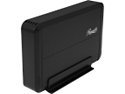 Rosewill 3.5” Hard Drive Enclosure - SATA III, USB 3.0, Energy Saving, UASP, Black Aluminum & ABS Plastic