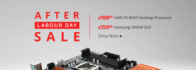 AFTER LABOUR DAY SALE