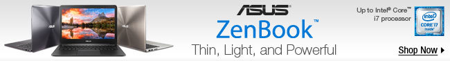 ASUS ZenBook - Thin, Light, and Powerful