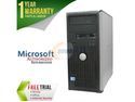 Refurbished: DELL Desktop Computer 760 Core 2 Quad Q6600 (2.40 GHz) 4GB Memory, 250GB HDD, Windows 7 Professional 64-Bit