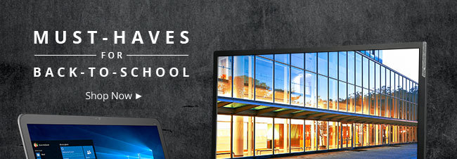 MUST-HAVES FOR BACK-TO-SCHOOL