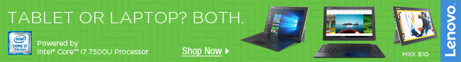 LENOVO - TABLET OR LAPTOP? BOTH.