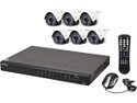 LaView Premium IP Surveillance System 8 Channel NVR + 6 x Full HD 1080P Day/Night In/Outdoor Cameras (No HDD Included)