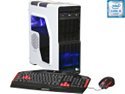 CyberpowerPC Gamer Xtreme S152 Intel Core i5 6600K (3.50 GHz) Desktop Computer, 16GB Memory, 2TB HDD, Windows 10 Home 64-Bit