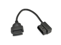 iKKEGOL 1ft Feet 30cm ODB II ODB2 16 Pin Male to Female Extension Cable Car Diagnostic Extender Cord Adapter