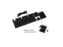 104 Keys USB Wired Gaming Mechanical Keyboard Blue Switch Suspended Button Fully LED Backlit Anti-ghoasting for Laptop Desktop