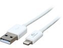 Coboc iSyncLT8-6-WH MFi Certified, Apple approved, White 6ft 8-Pin Lightning Connector to USB Cable