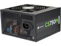 Refurbished: Corsair Certified CS-M Series C750M 750W 80 Plus Gold Active PFC Modular Power Supply