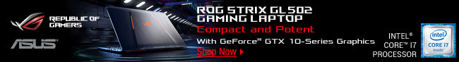 ASUS ROG STRIX GL502 GAMING LAPTOP