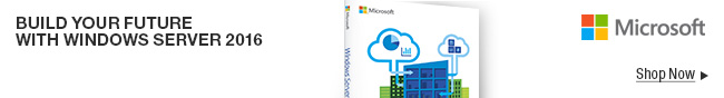 MICROSOFT - Build Your Future With Windows Server 2016