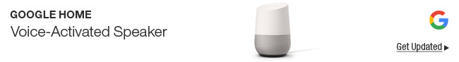 GOOGLE HOME — Voice-Activated Speaker