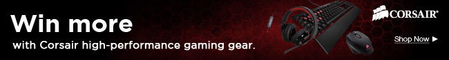 Win more with Corsair high-performance gaming gear.