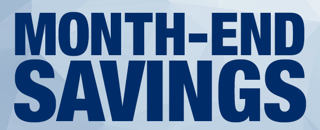 MONTH-END SAVINGS