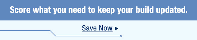 Score what you need to keep your build updated.