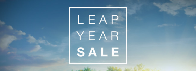 LEAP YEAR SALE