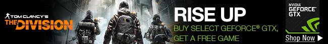 BUY SELECT GEFORCE GTX, GET A FREE GAME