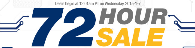 72-Hour Sale