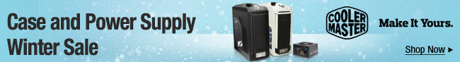 Case and Power Supply Winter Sale