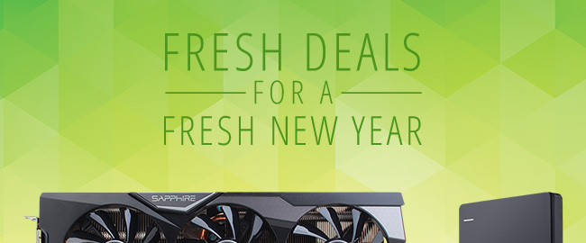 FRESH DEALS FOR A NEW YEAR