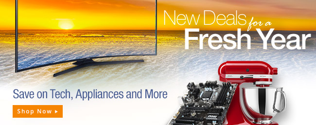 NEW DEALS FOR A FRESH YEAR