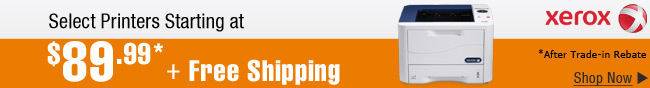 Select Printers Starting at $89.99 + Free Shipping