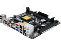 ASRock H81M-ITX LGA 1150 Intel H81 HDMI SATA 6Gb/s USB 3.0 Mini ITX Intel Motherboard