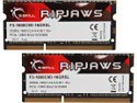 G.SKILL Ripjaws Series 16GB (2 x 8G) 204-Pin DDR3 SO-DIMM DDR3L 1600 (PC3L 12800) Laptop Memory