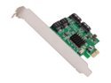 SYBA SI-PEX40064 PCI-Express 2.0 Low Profile Ready SATA III (6.0 Gb/s) Controller Card