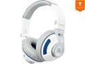 JBL Synchros S300 Premium On-Ear Headphones for Android with built-in remote/Microphone - White/Blue