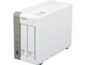 QNAP TS-251-US Diskless System 2-Bay Personal Cloud NAS with HDMI output. DLNA, AirPlay and PLEX Support