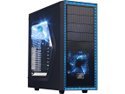 DEEPCOOL TESSERACT SW Mid Tower Computer with Side Window and 2 Blue LED Fans Case