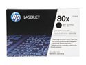 HP 80X (CF280X) High Yield Original LaserJet Toner Cartridge; Black