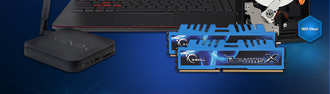 Memory, External HDD