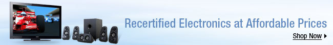 Recertified Electronics at Affordable Prices