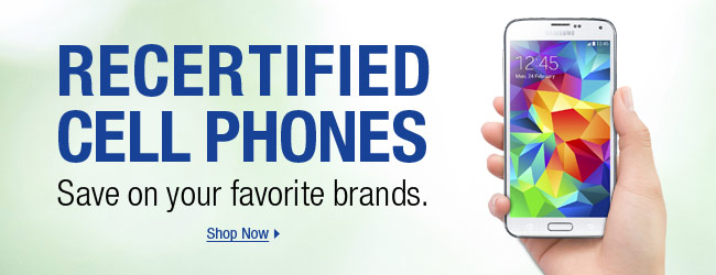 RECERTIFIED CELL PHONES