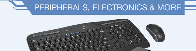 Peripherals, Electronics & More
