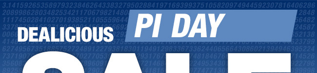 DEALICIOUS PI DAY SALE