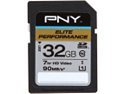 PNY Elite Performance 32GB Secure Digital High-Capacity (SDHC) Flash Card