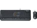 Microsoft Wired Desktop 400 for Business 5MH-00023 Black USB Wired Standard Keyboard & Mouse - English
